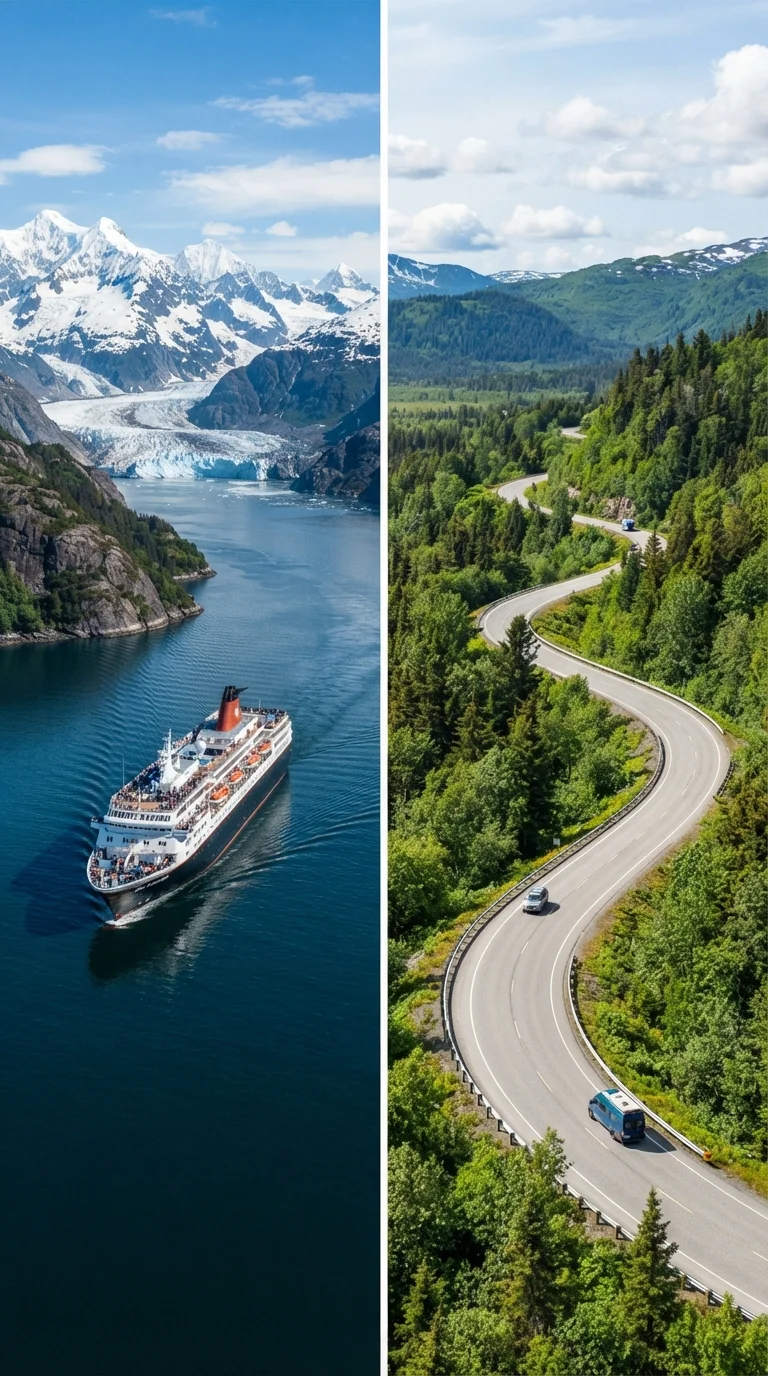 Alaska Cruise vs. Alaska Road Trip: Same State, Very Different Journeys