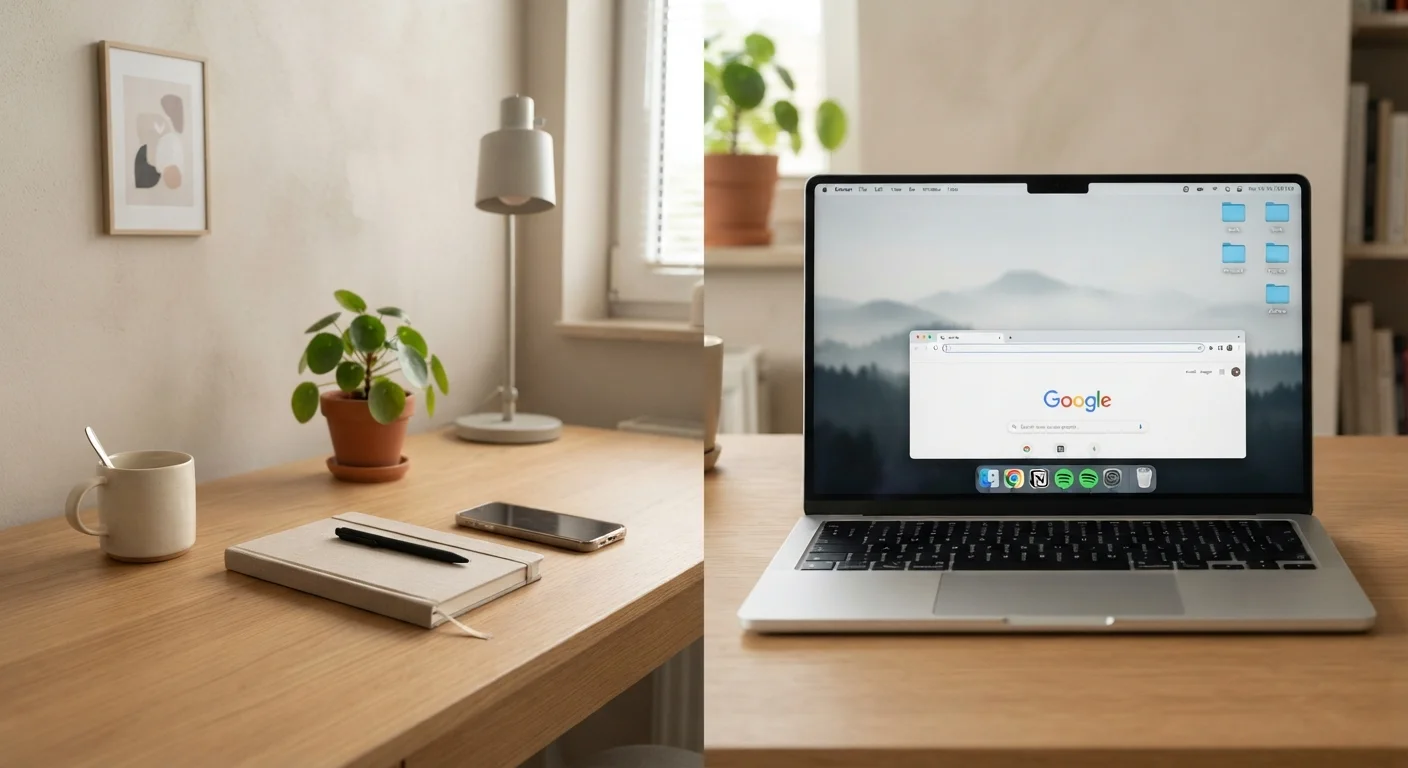 Digital Minimalism vs. Physical Decluttering: Two Sides of a Simpler Life