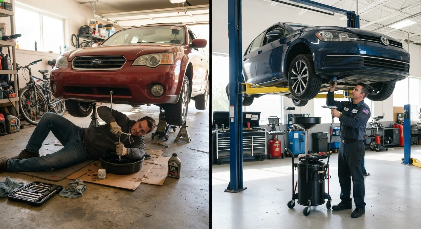 DIY Car Maintenance vs. Taking It to a Shop