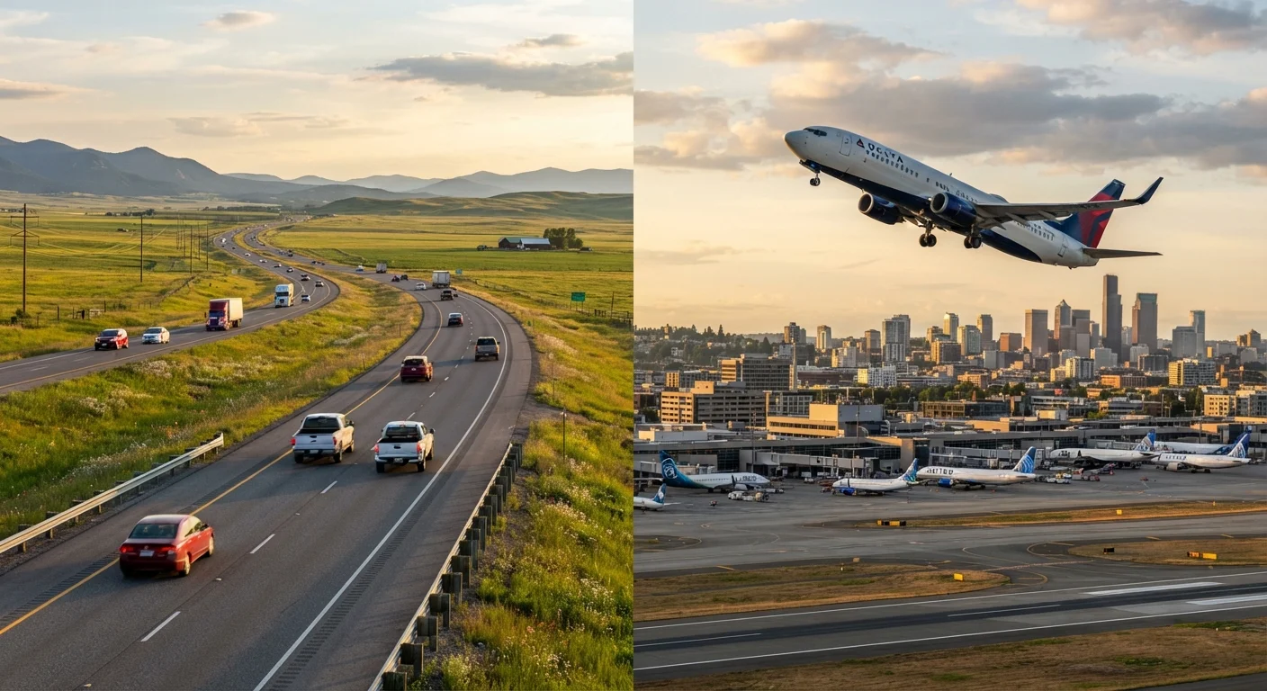 Flying vs. Driving for Road Trips Under 500 Miles