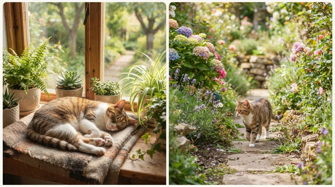 Indoor Cat vs. Outdoor Cat: What the Research Suggests