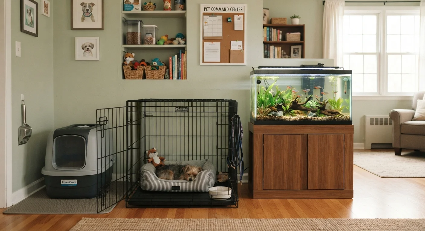 Litter Boxes, Crates, and Tanks: Housing Basics by Pet Type