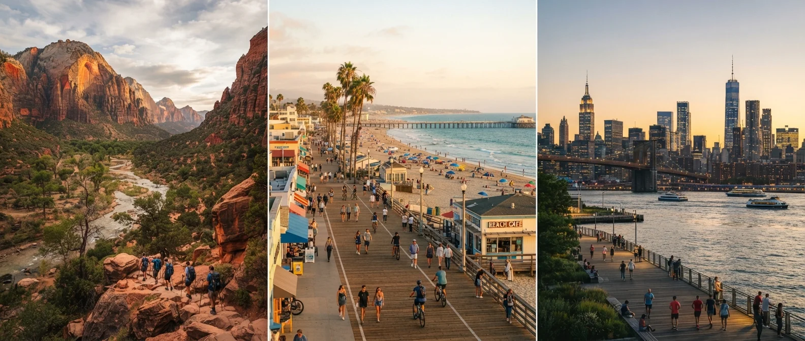 National Parks, Beach Towns, or Cities: Matching Destinations to Your Travel Style