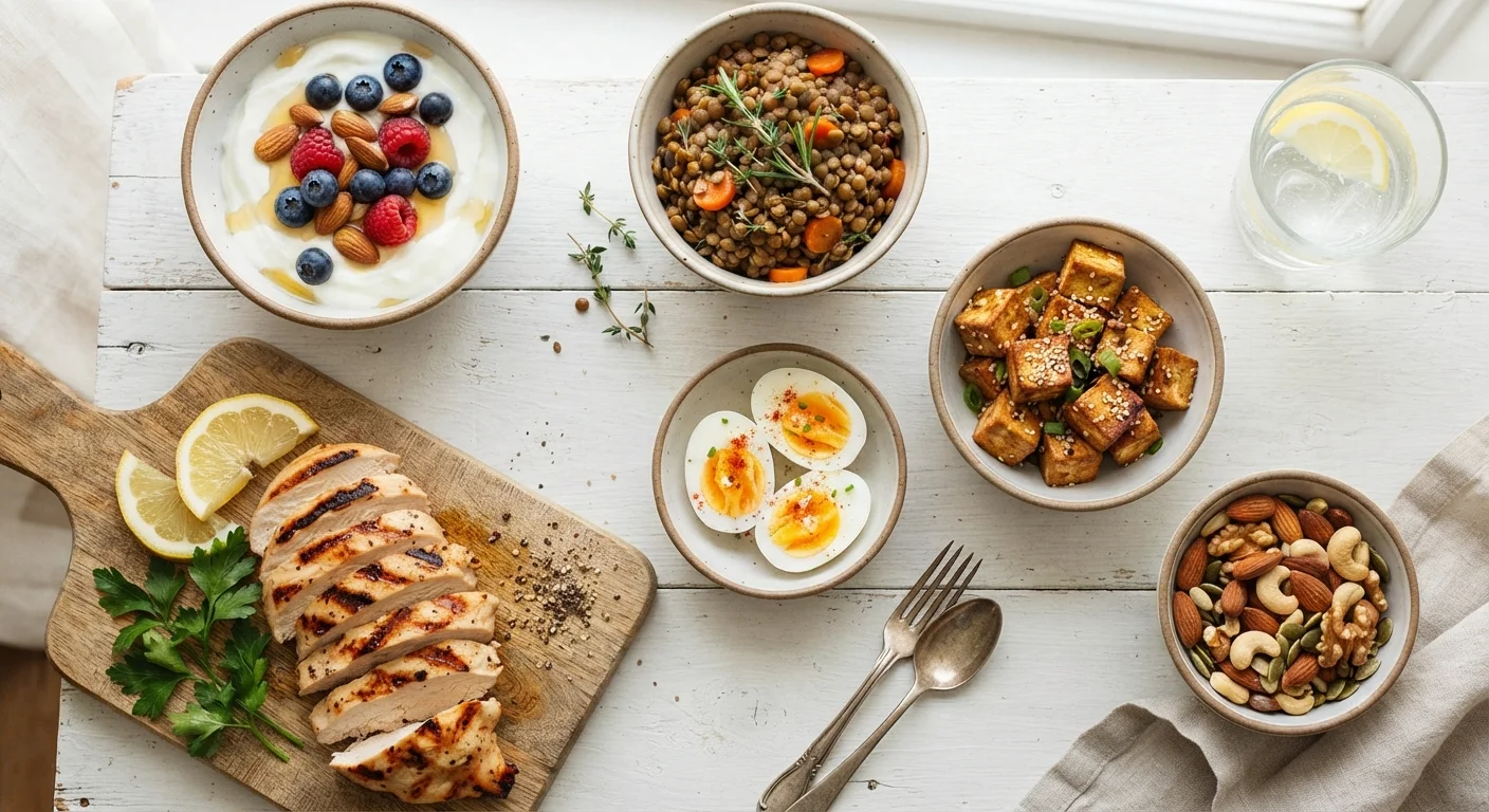 Protein: How Much, From Where, and What the Research Says