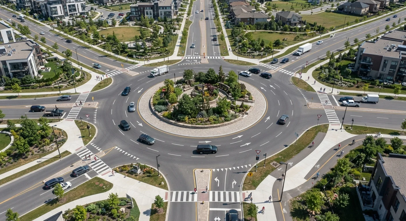Roundabouts, Four-Way Stops, and Yield Signs: Who Goes First?