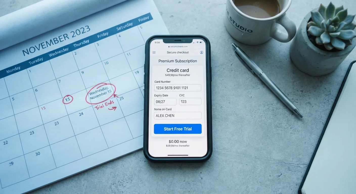Subscription Traps: How Free Trials Turn Into Monthly Charges