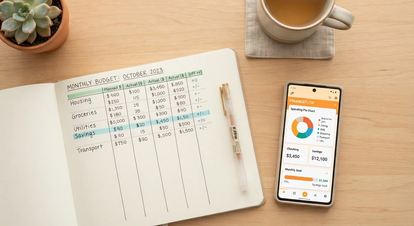 Tracking Spending by Hand vs. Using an App: What Works and What Doesn't