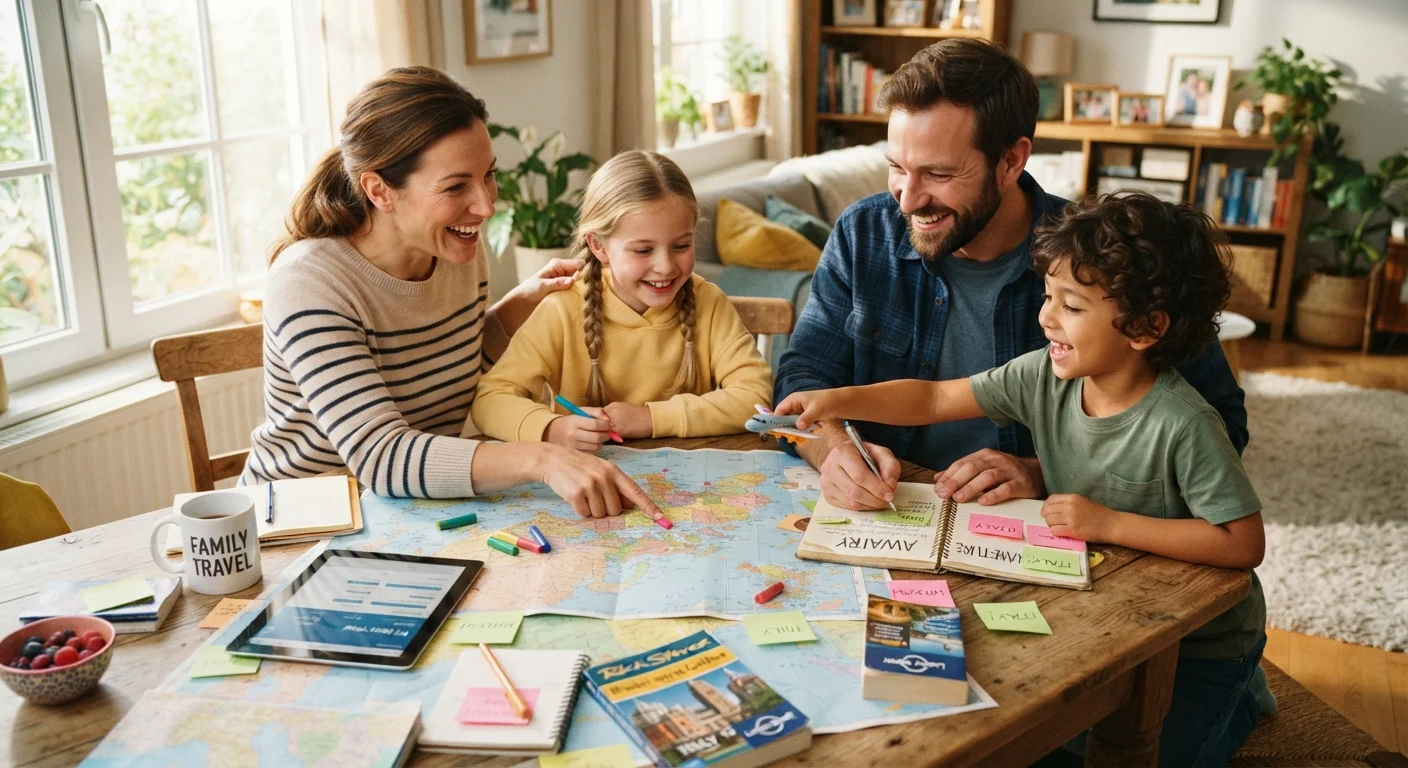 Traveling With Kids: What the Planning Phase Looks Like
