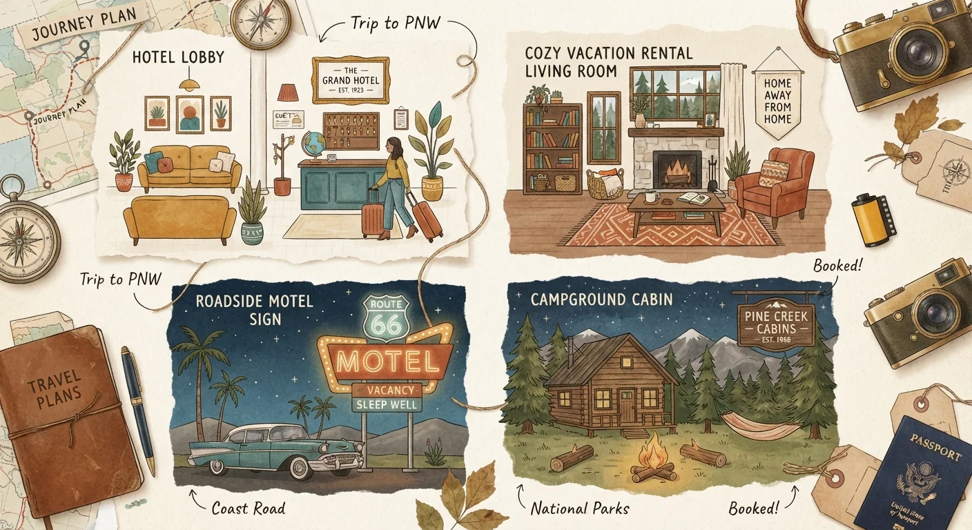 Understanding Lodging Options: Hotels, Motels, Vacation Rentals, and More