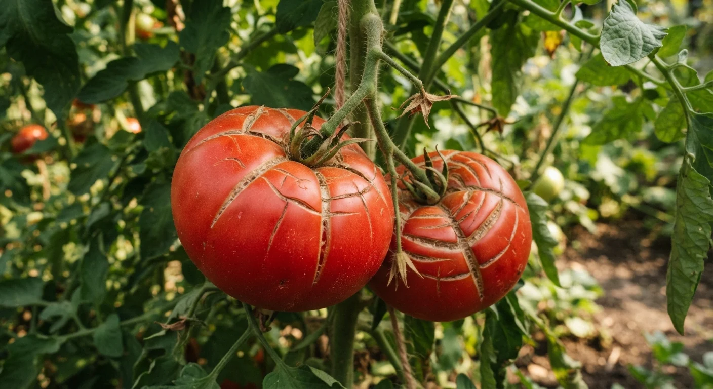 Why Your Tomatoes Keep Cracking Before They Ripen