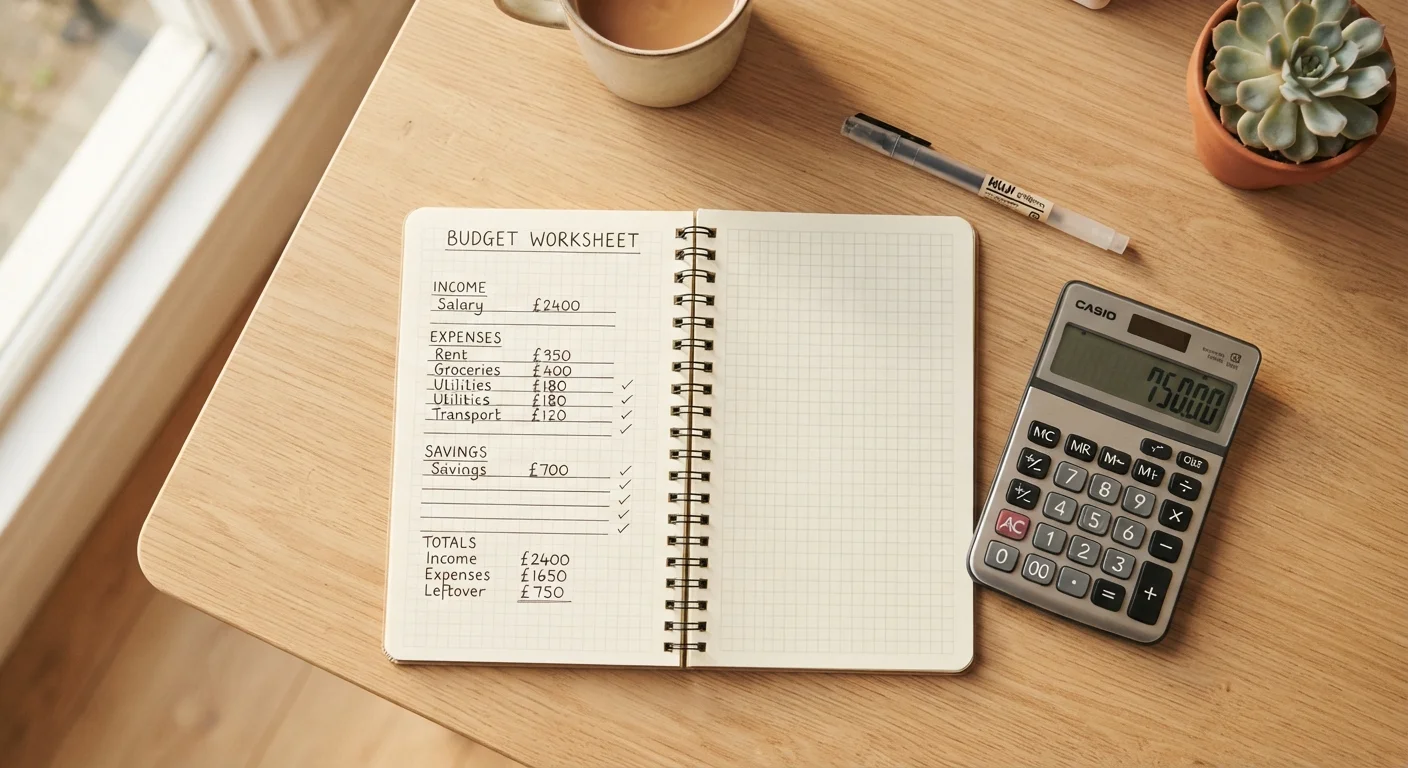 Your First Budget: A Plain-English Walkthrough for Complete Beginners