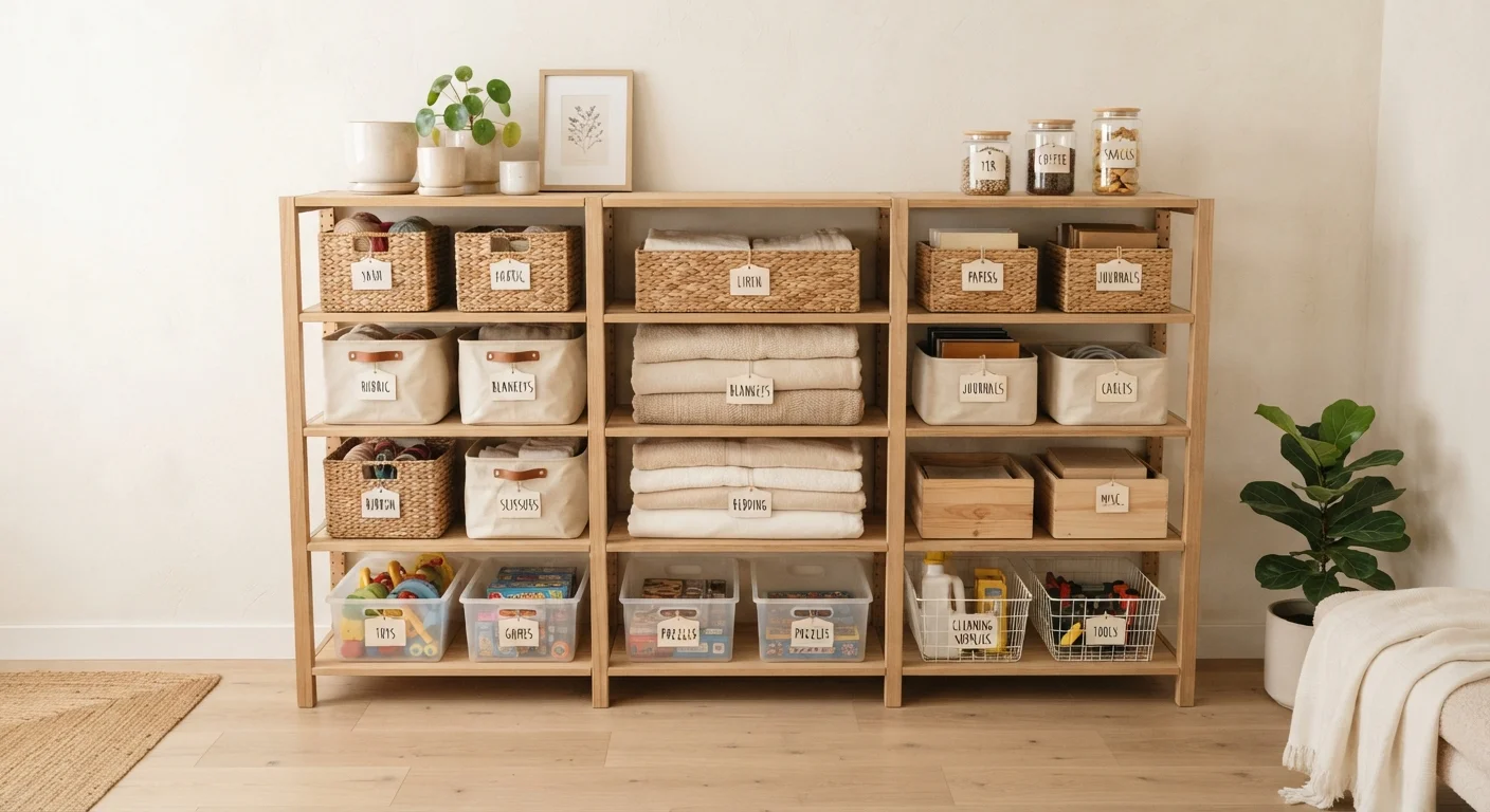 Zones, Bins, and Labels: The Language of an Organized Home